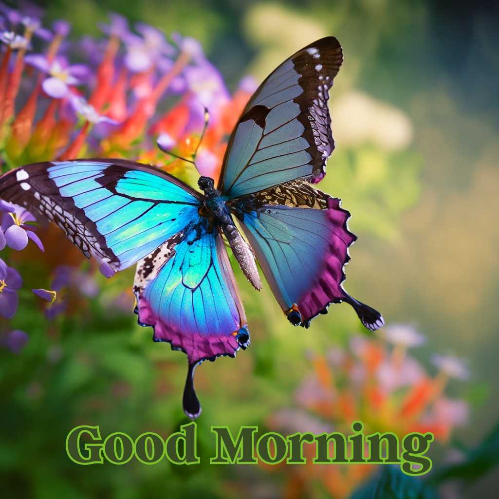 Good Morning Butterfly Images