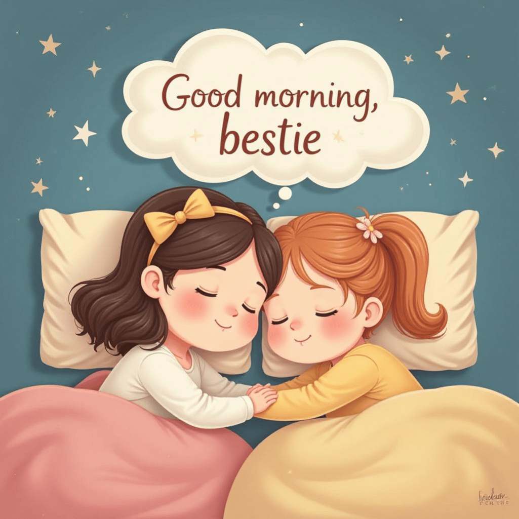 Good Morning Bestie Images