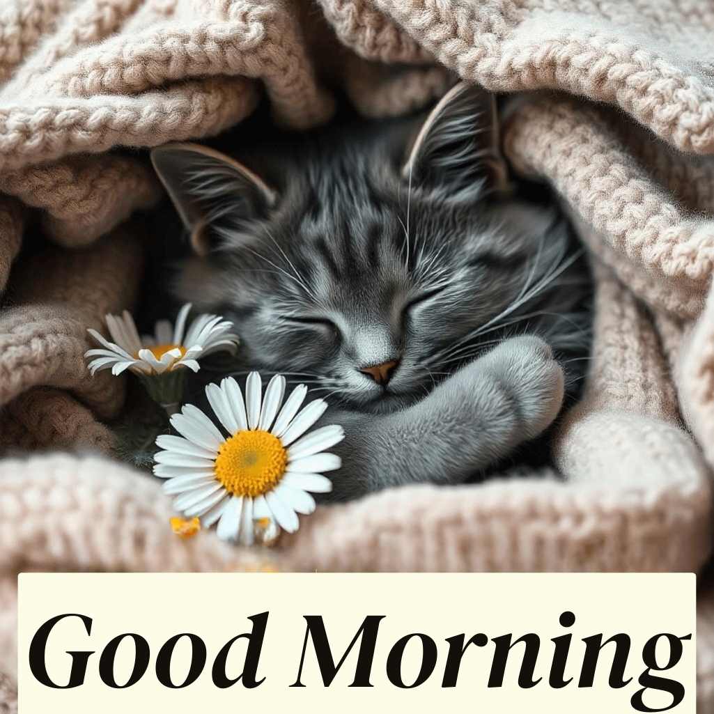 Good Morning Cat Images