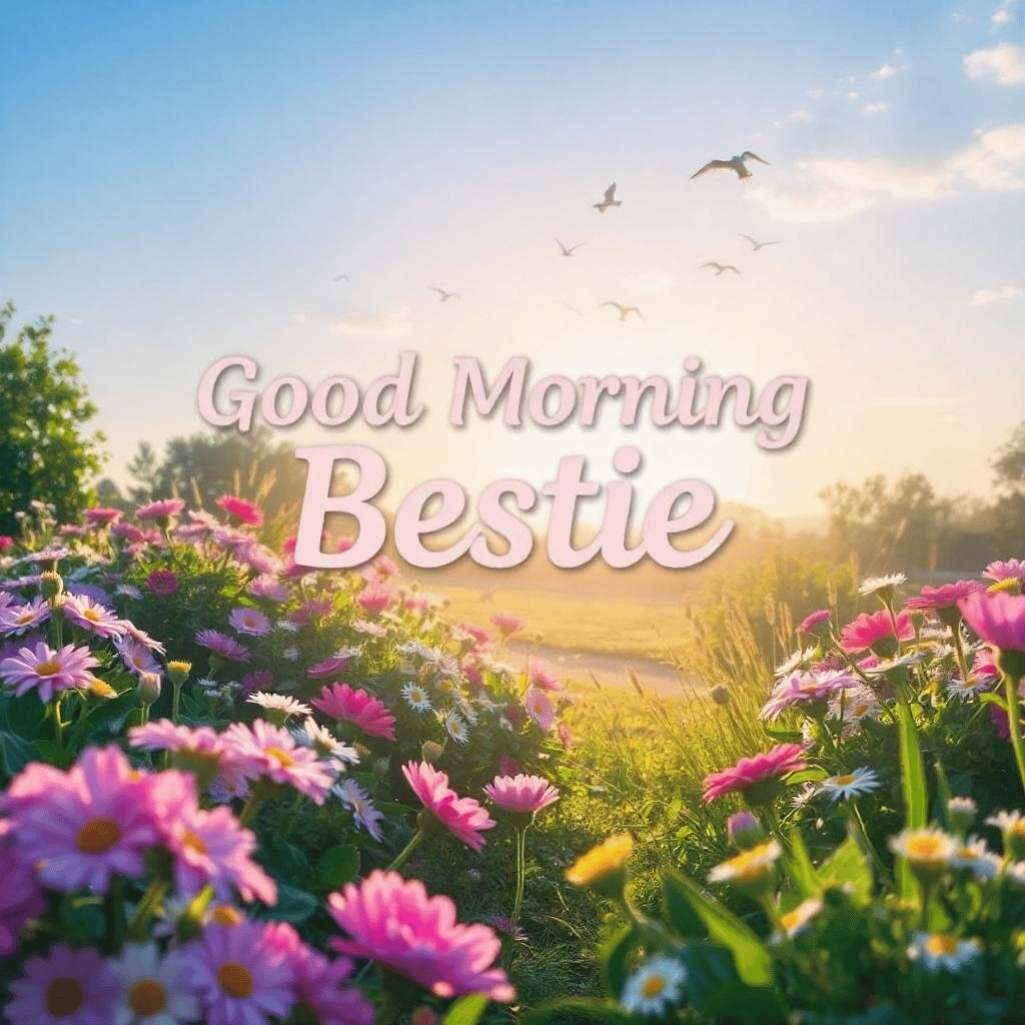 Good Morning Bestie Images