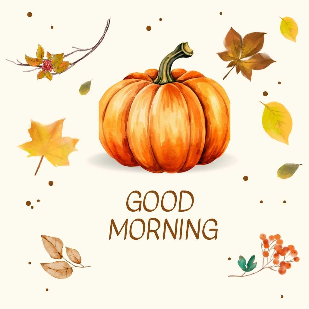 Good Morning Pumpkin Images