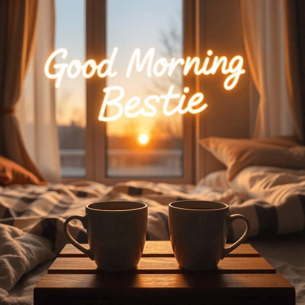 Good Morning Bestie Images