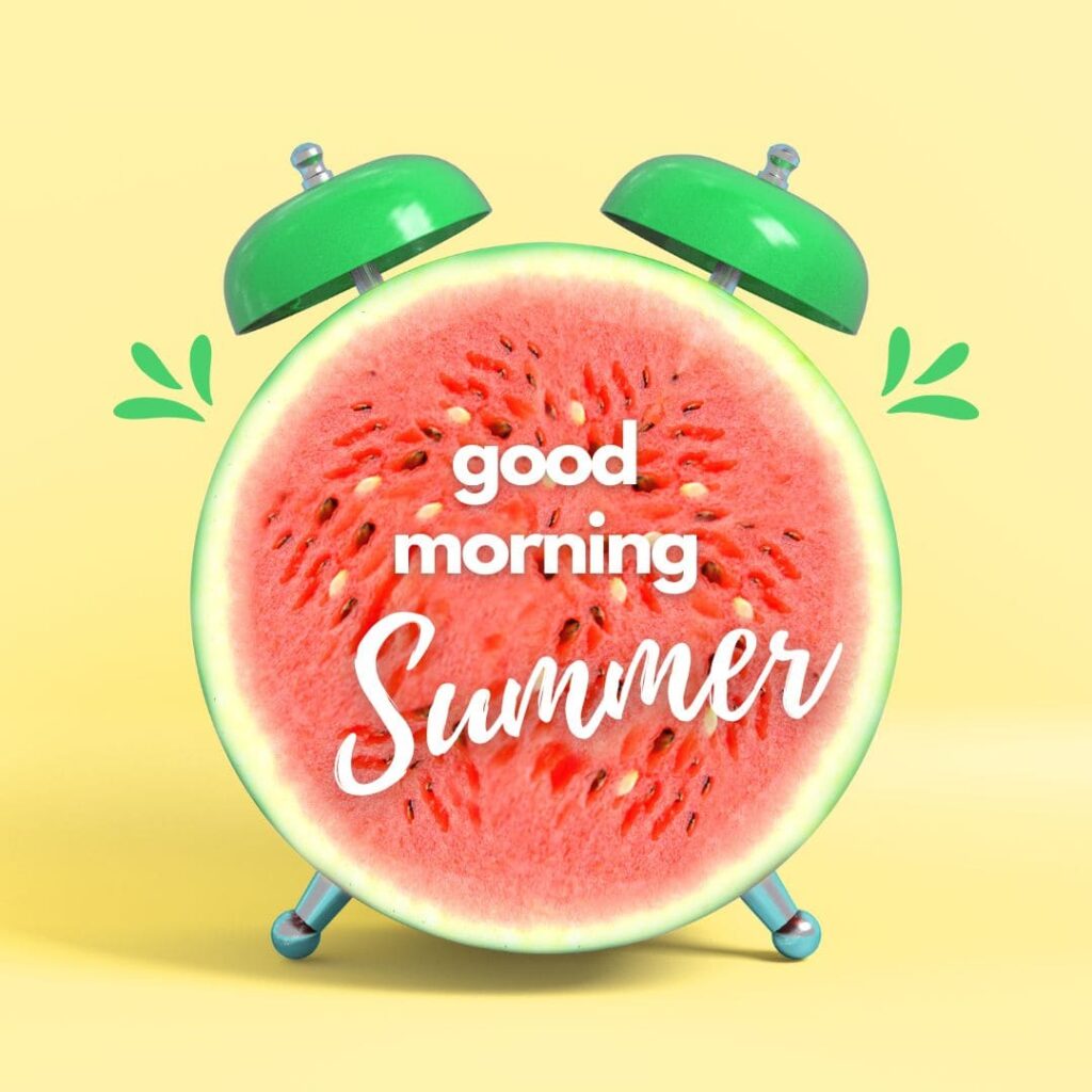 Good Morning Summer Images