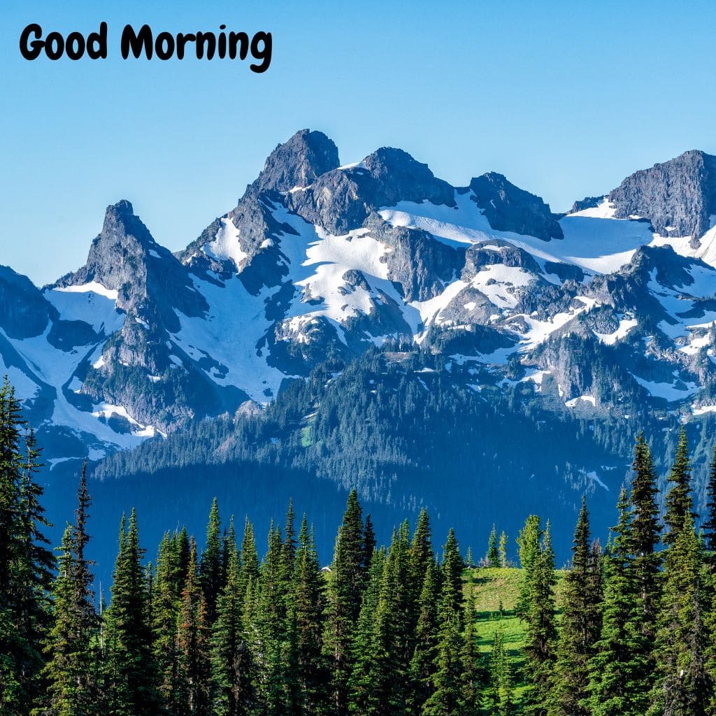 Good Morning Mountain Images